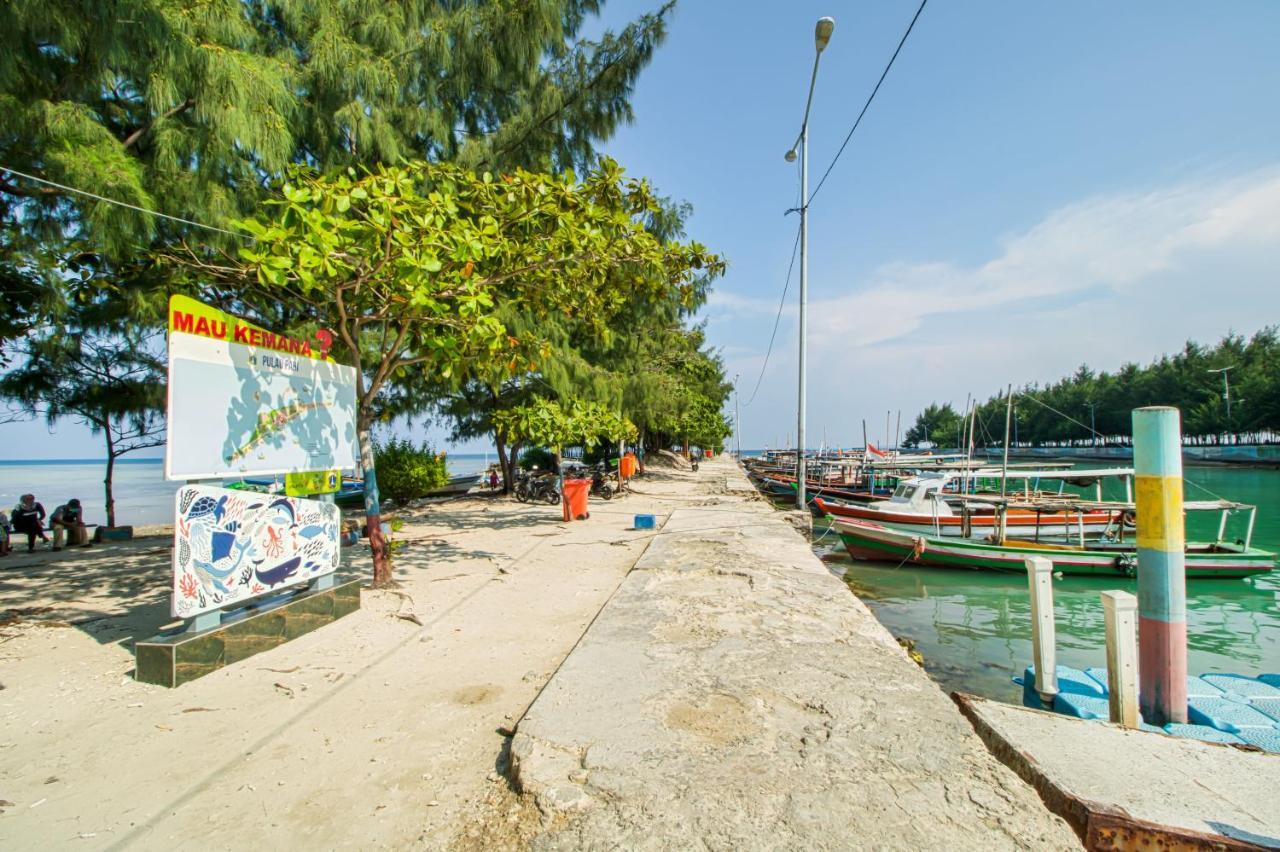 Guerilla Dive Lodge Pulau Pari Cakarta Dış mekan fotoğraf